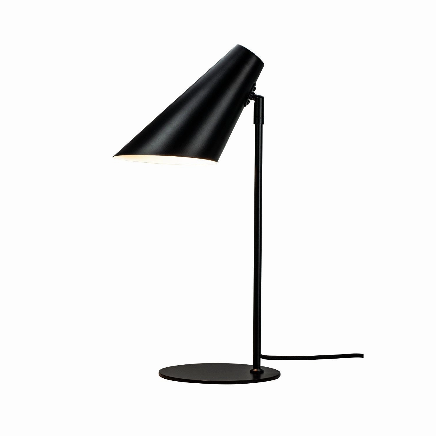 Dyberg Larsen Cale Table Lamp, Black designer outdoor lamp