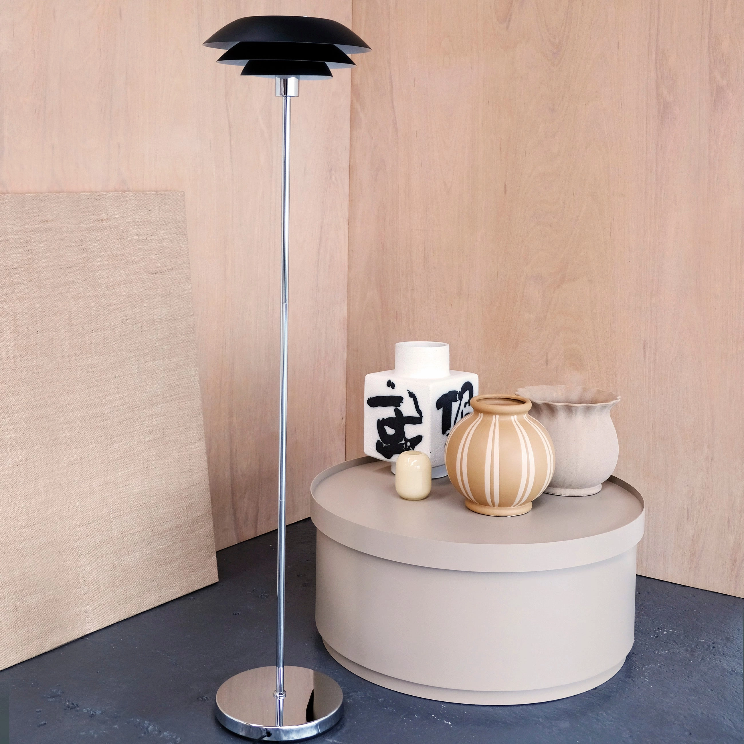 Dyberg Larsen Dl31 Floor Lamp Matt Black, ?31
