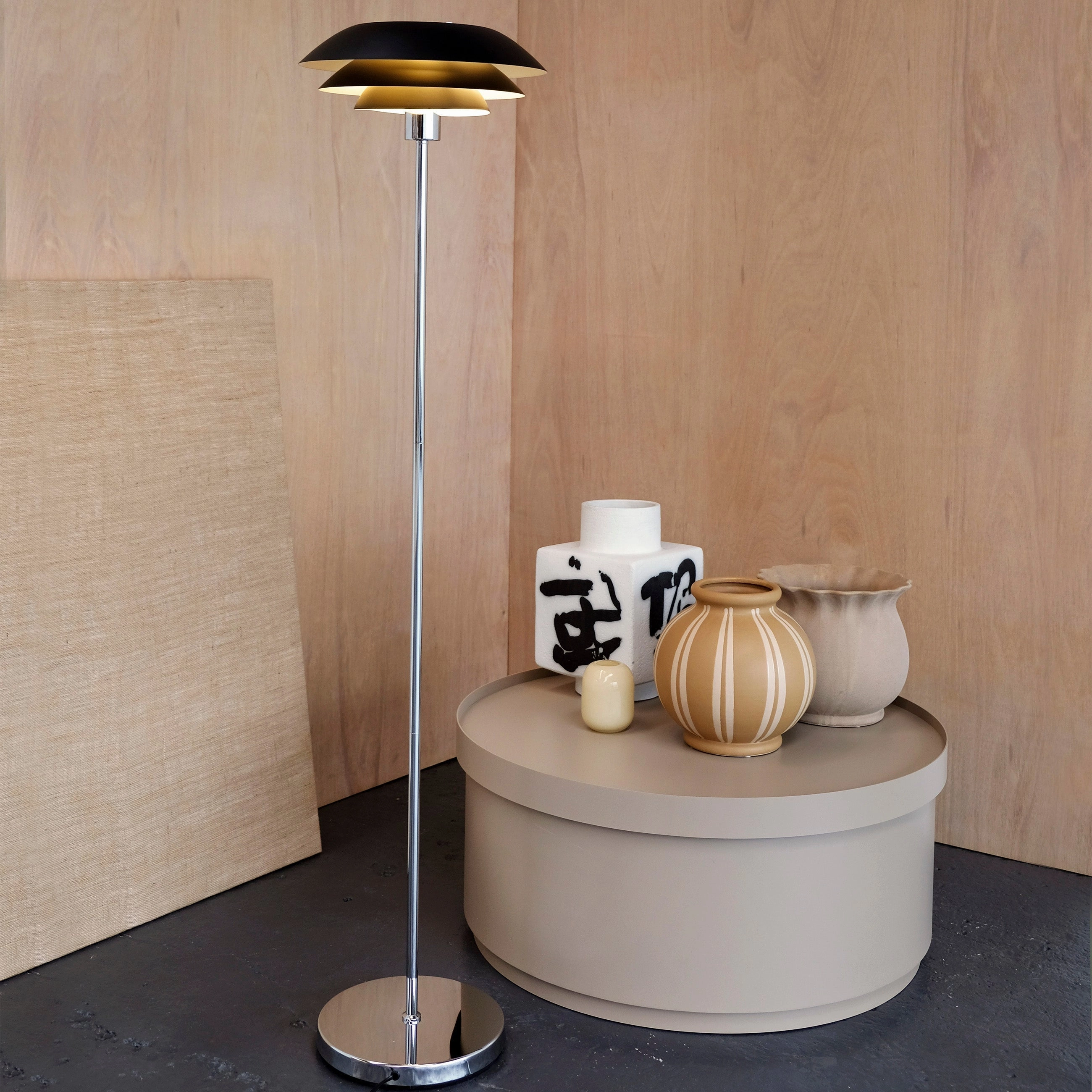 Dyberg Larsen Dl31 Floor Lamp Matt Black, ?31