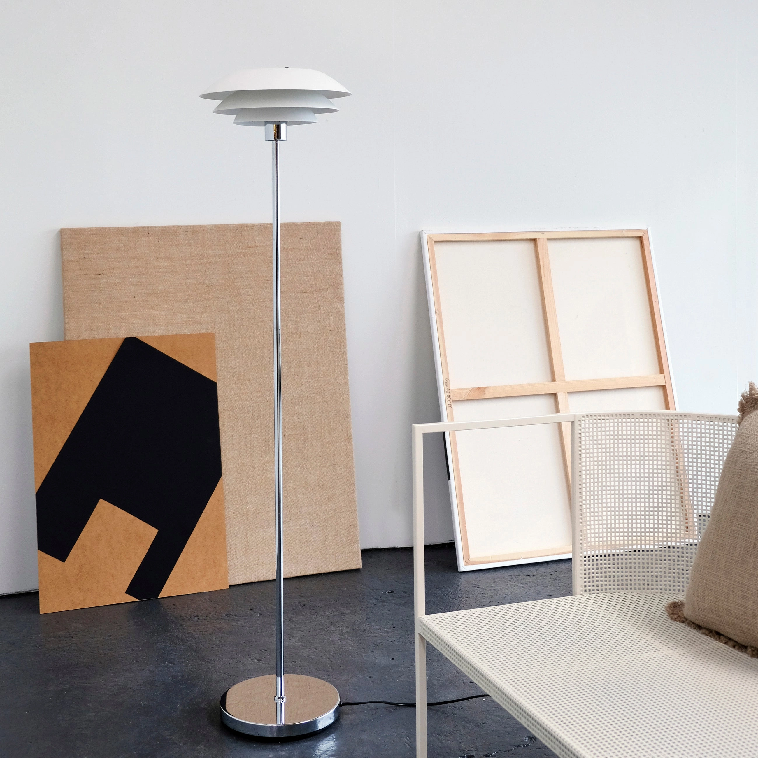 Dyberg Larsen Dl31 Floor Lamp Matt White, ?31