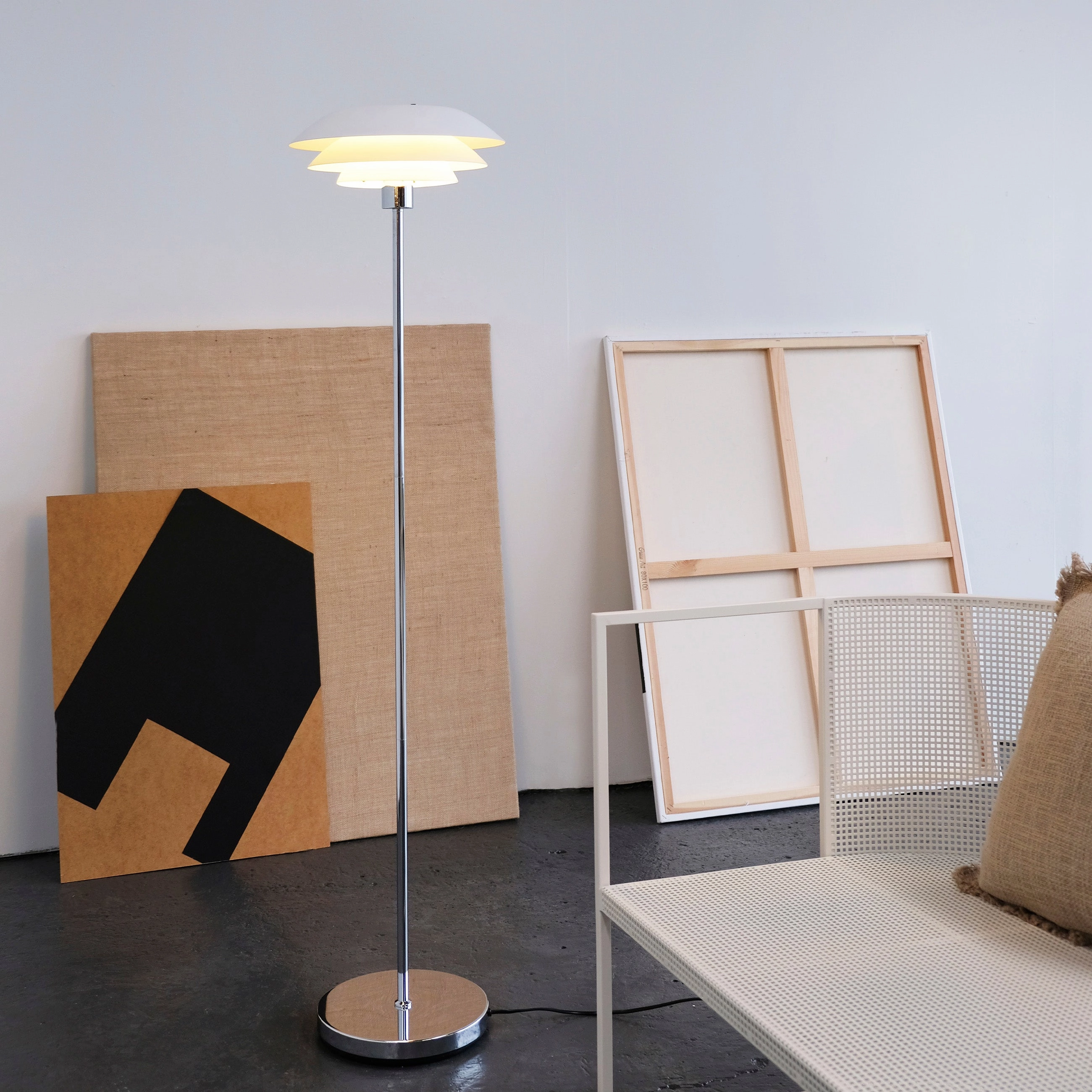 Dyberg Larsen Dl31 Floor Lamp Matt White, ?31