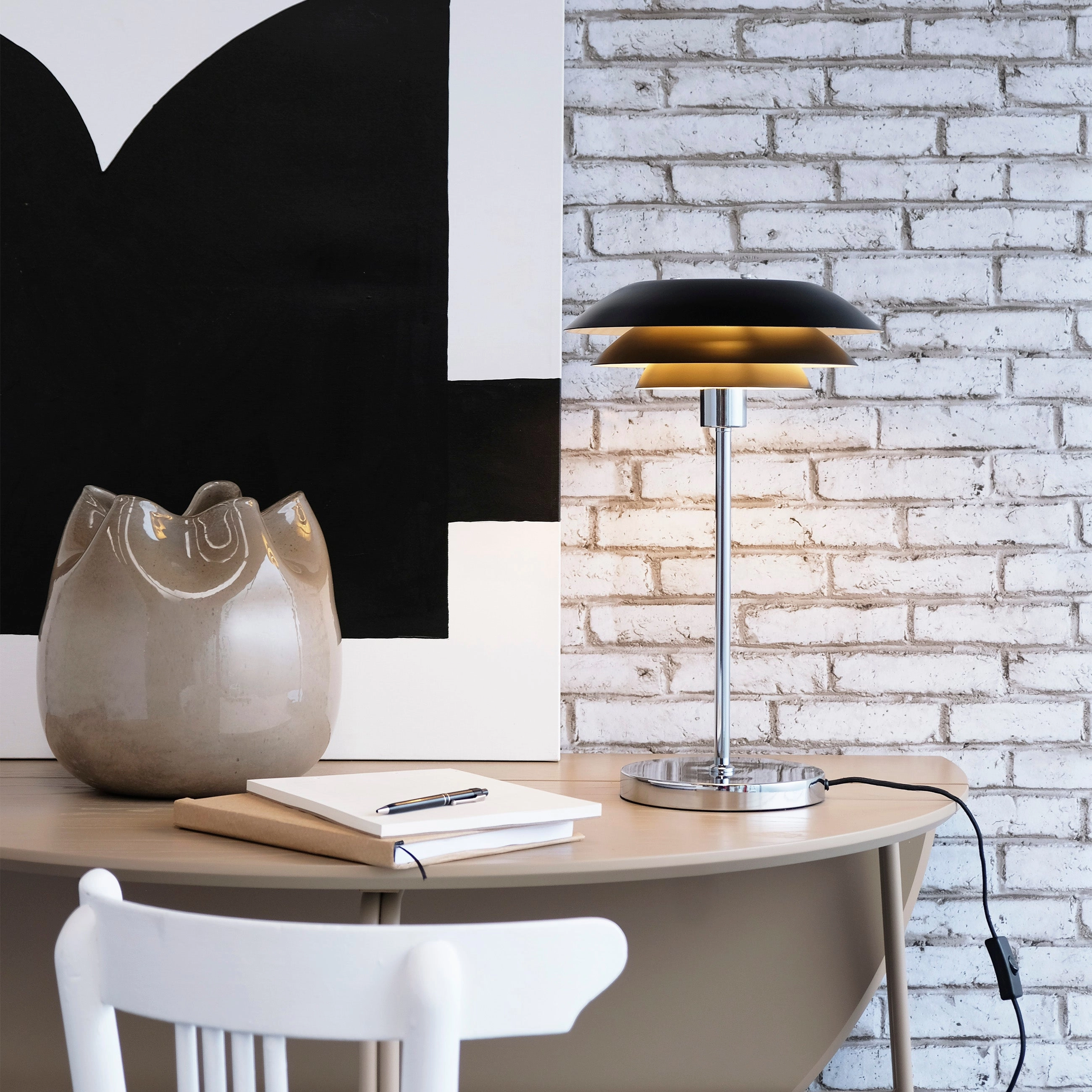 Dyberg Larsen Dl31 Table Lamp Matt Black, 31