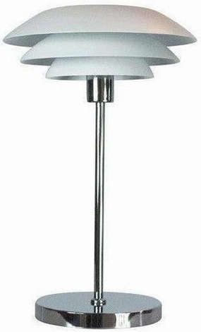 Dyberg Larsen Dl31 Table Lamp Matt White, 31 designer outdoor lamp