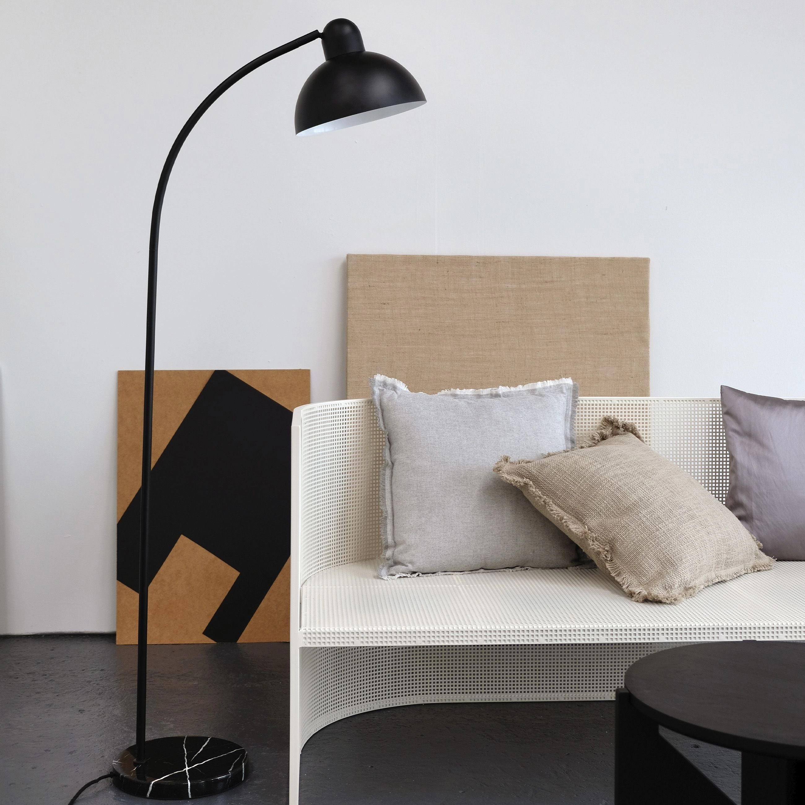 Dyberg Larsen Eric Floor Lamp, Black