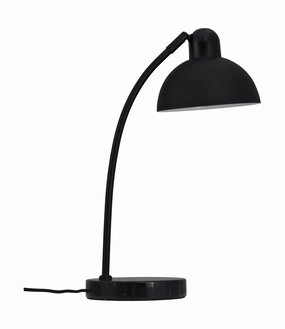 Dyberg Larsen Eric Table Lamp, Black designer outdoor lamp