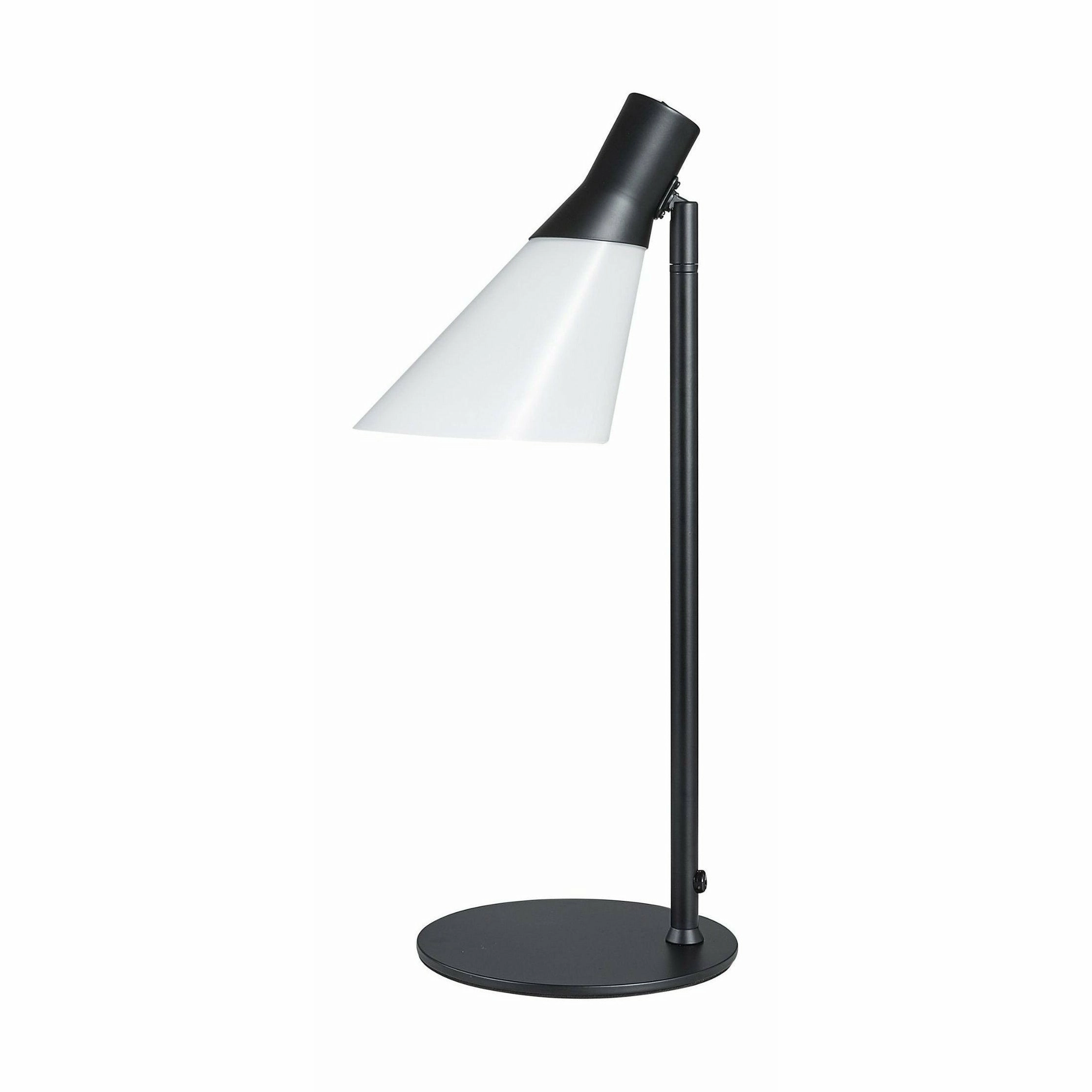 Dyberg Larsen Gent Table Lamp, Opal/Matt Black Louis Poulsen chandelier