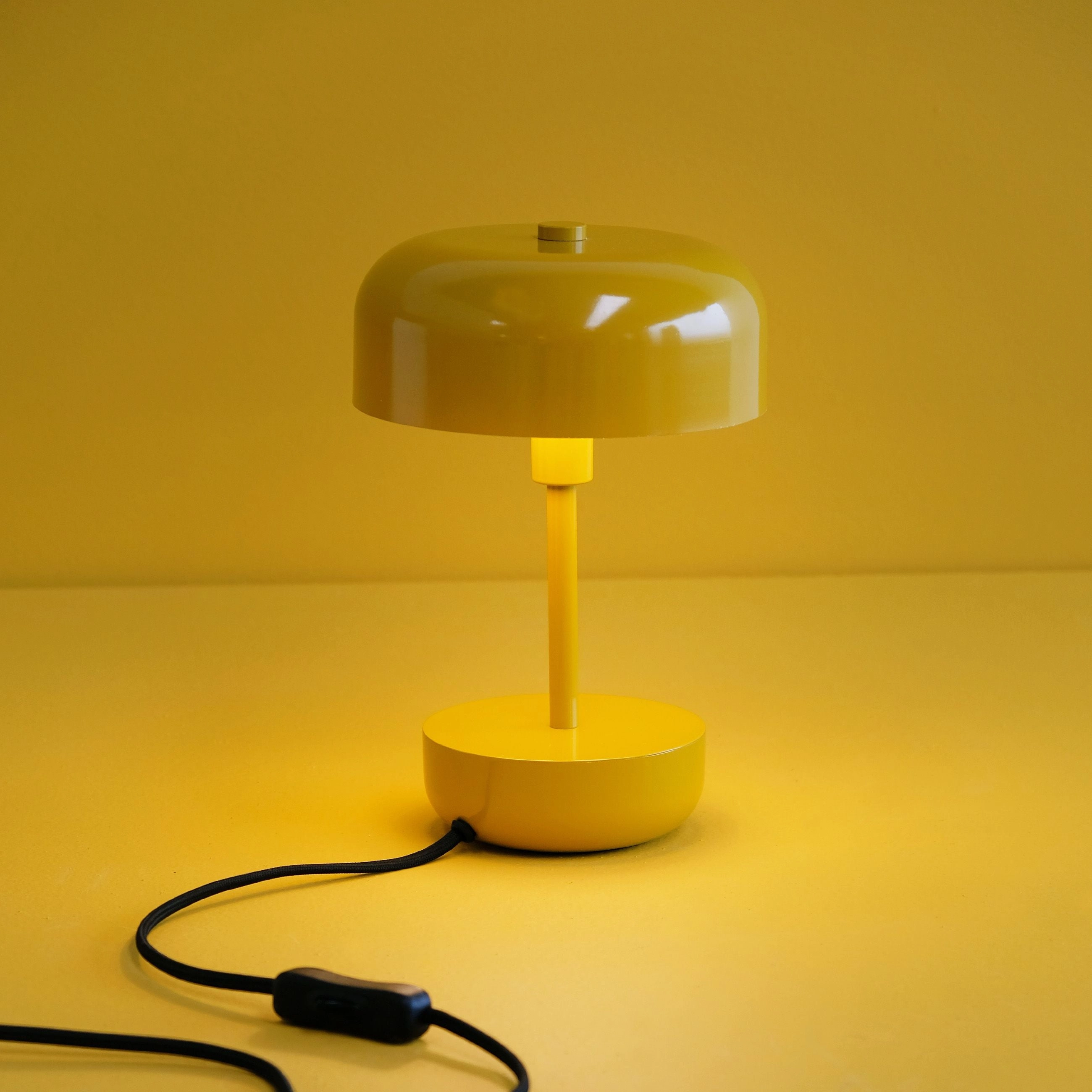 Dyberg Larsen Haipot Table Lamp, Curry Yellow
