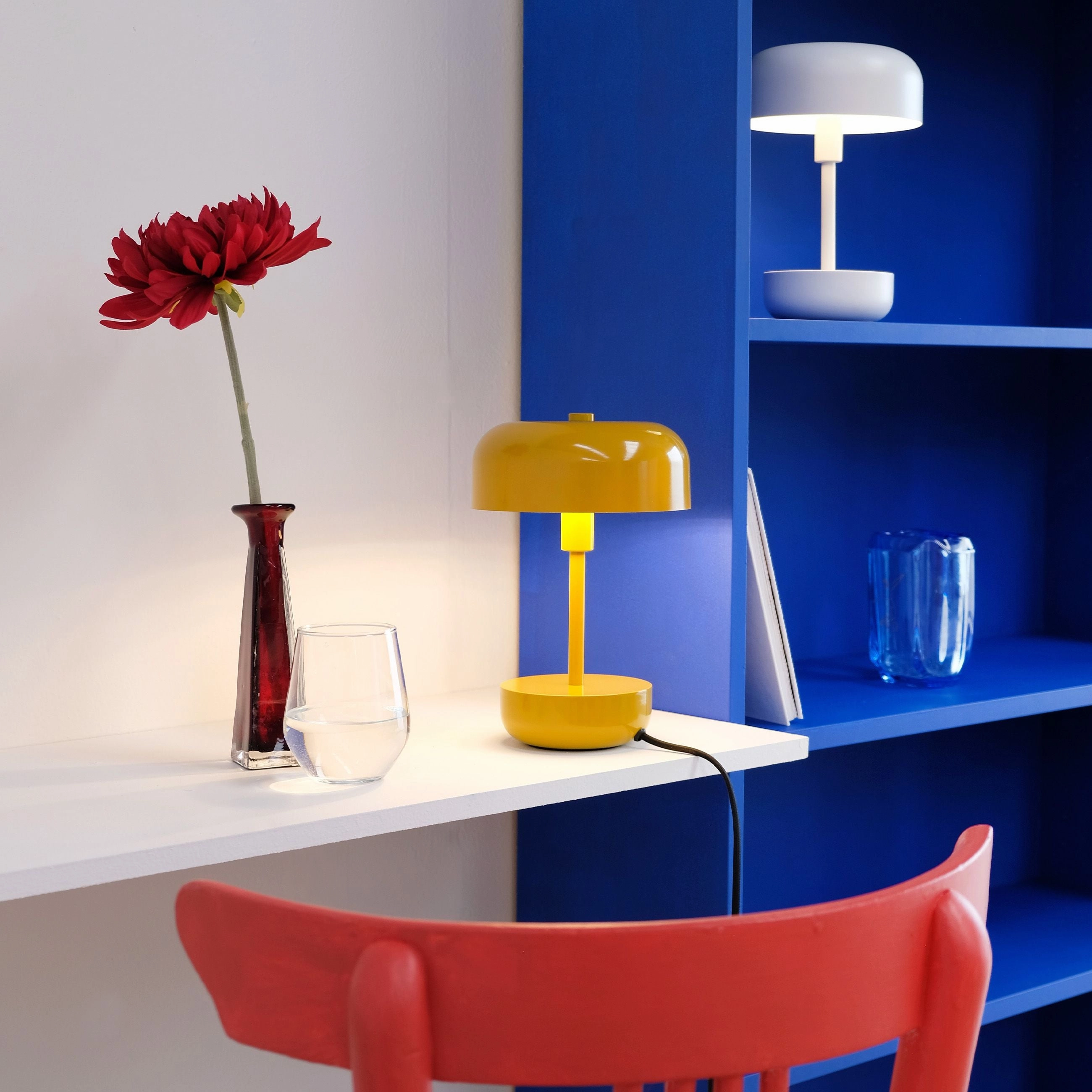 Dyberg Larsen Haipot Table Lamp, Curry Yellow