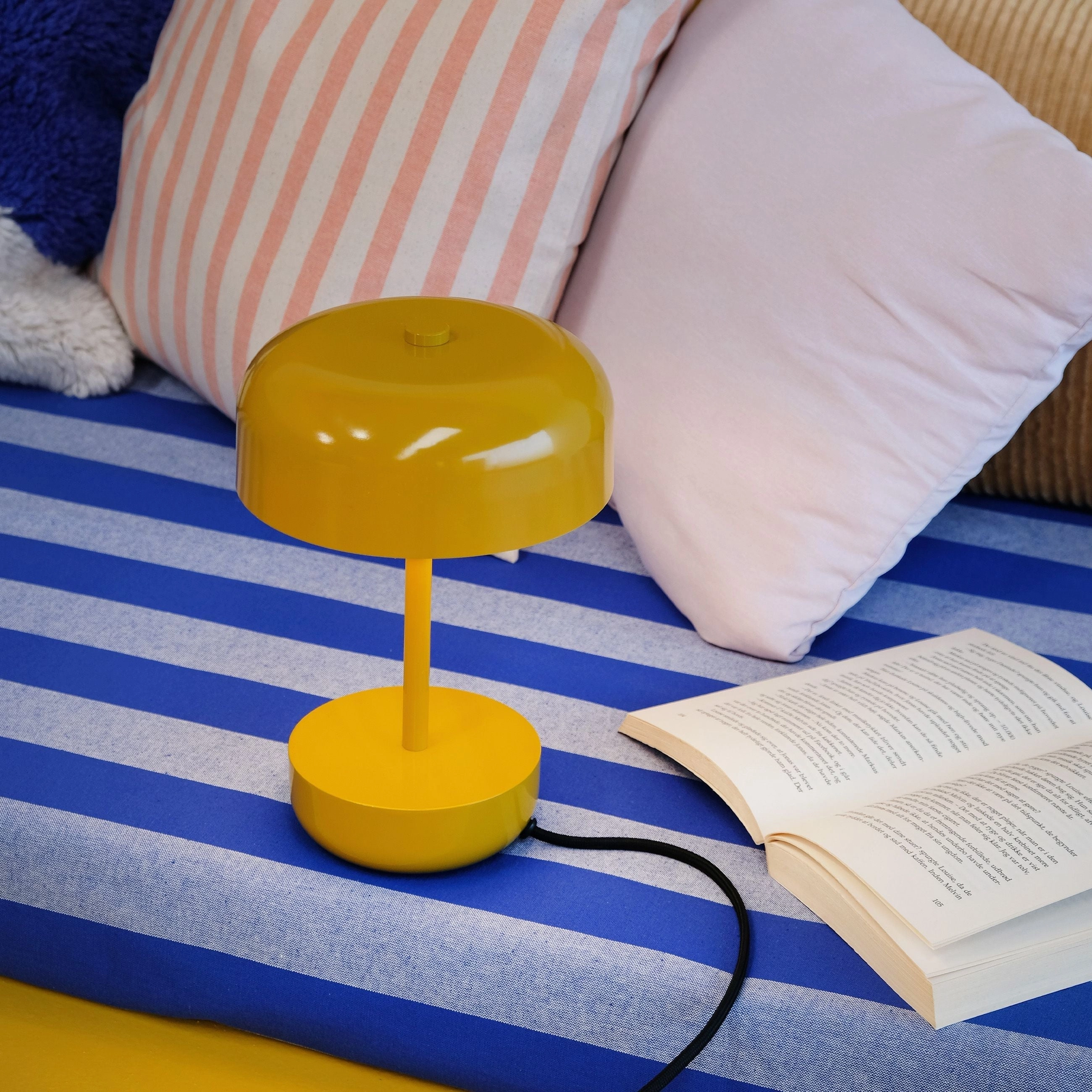 Dyberg Larsen Haipot Table Lamp, Curry Yellow