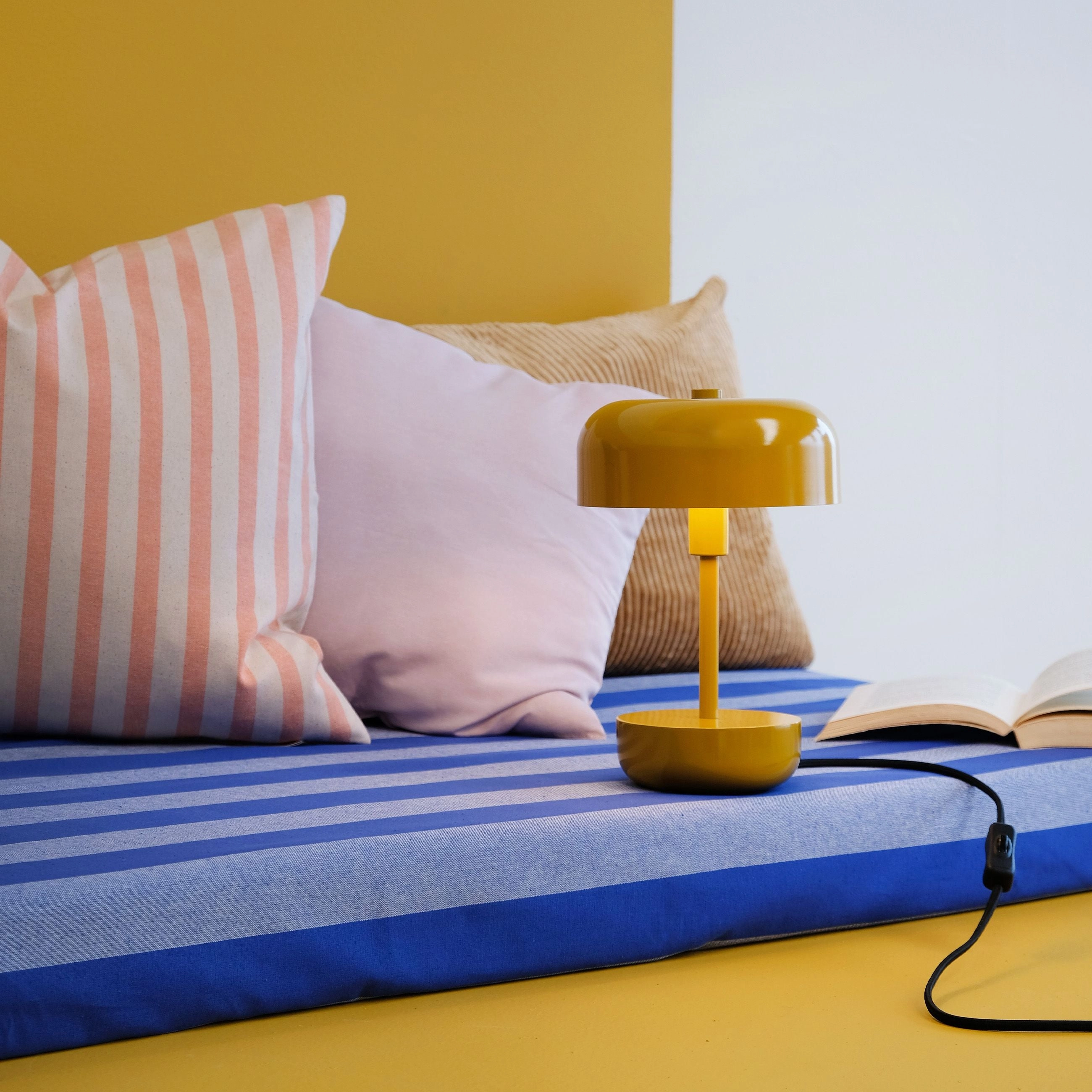 Dyberg Larsen Haipot Table Lamp, Curry Yellow