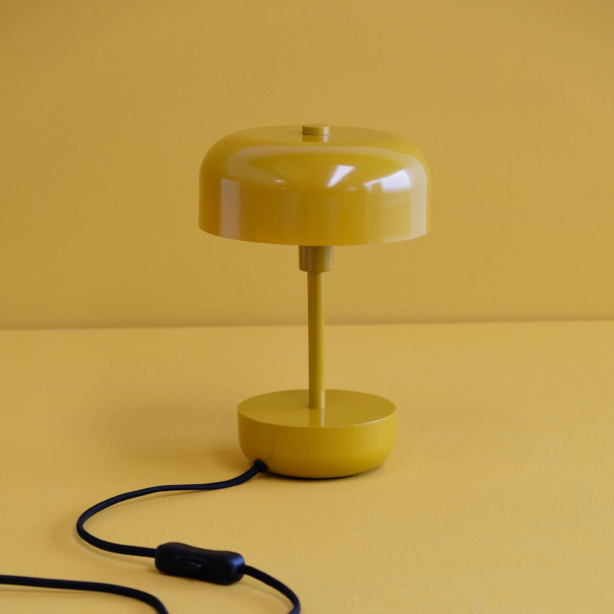 Dyberg Larsen Haipot Table Lamp, Curry Yellow