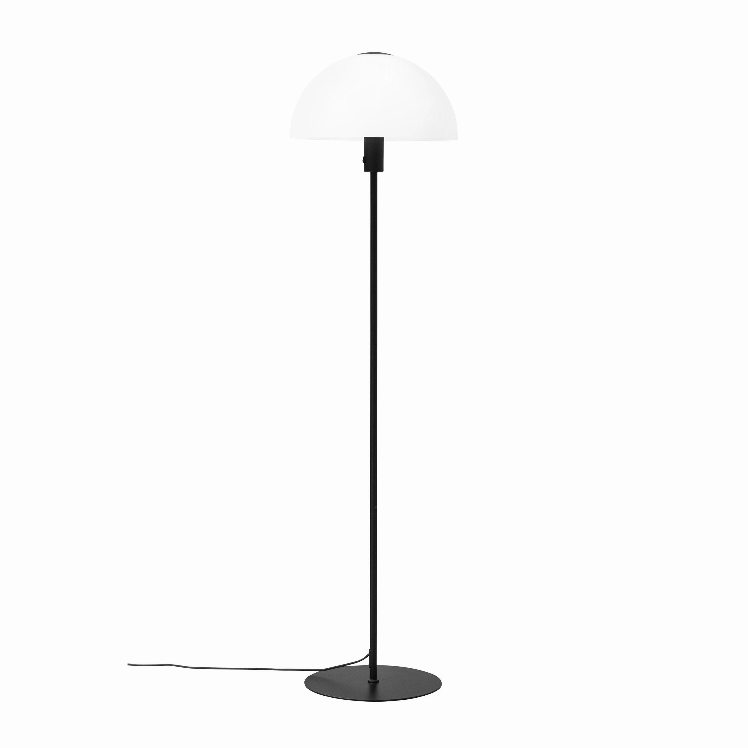 Dyberg Larsen Jazz Floor Lamp, Opal/Black garden LED light