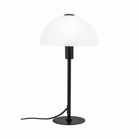 Dyberg Larsen Jazz Table Lamp, Opal/Black Louis Poulsen chandelier