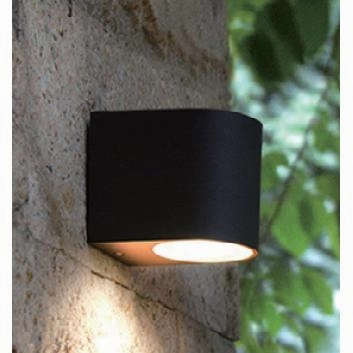 Dyberg Larsen L?s? Outdoor Wall Lamp, Matt Black