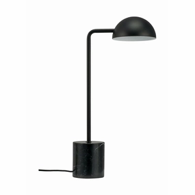 Dyberg Larsen Marble Table Lamp, Metal designer outdoor lamp