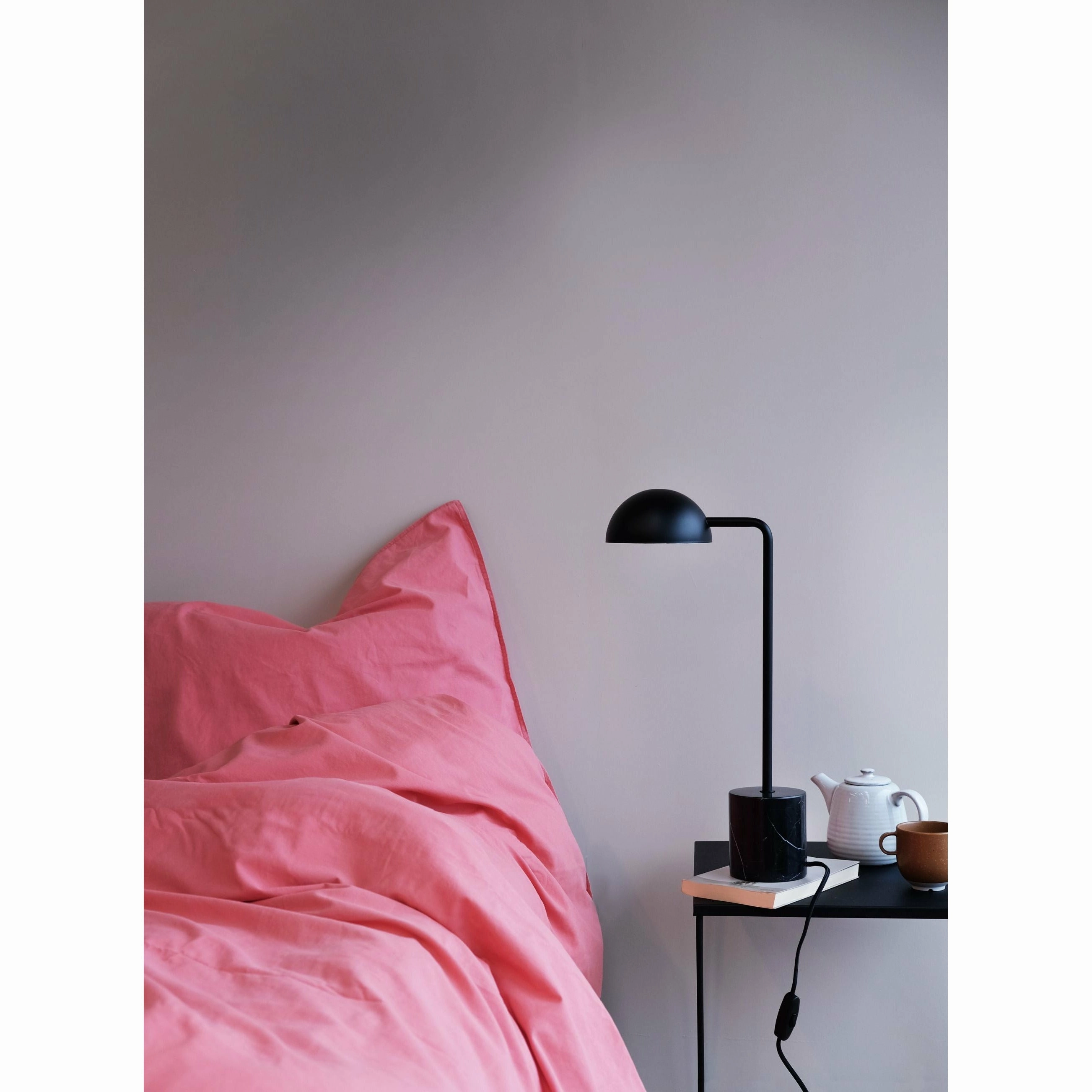 Dyberg Larsen Marble Table Lamp, Metal