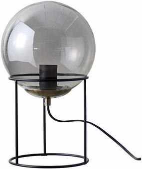 Dyberg Larsen Moon Table Lamp Smoked Glass, 20 designer outdoor lamp