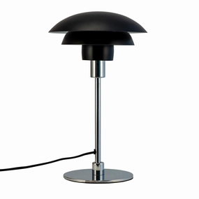 Dyberg Larsen Morph Table Lamp D21, Black designer outdoor lamp