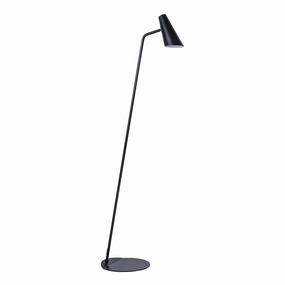 Dyberg Larsen Noa Floor Lamp, Matt Black garden LED light