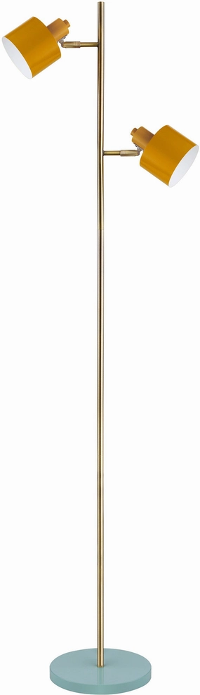 Dyberg Larsen Ocean Floor Lamp Curry, 160cm garden LED light