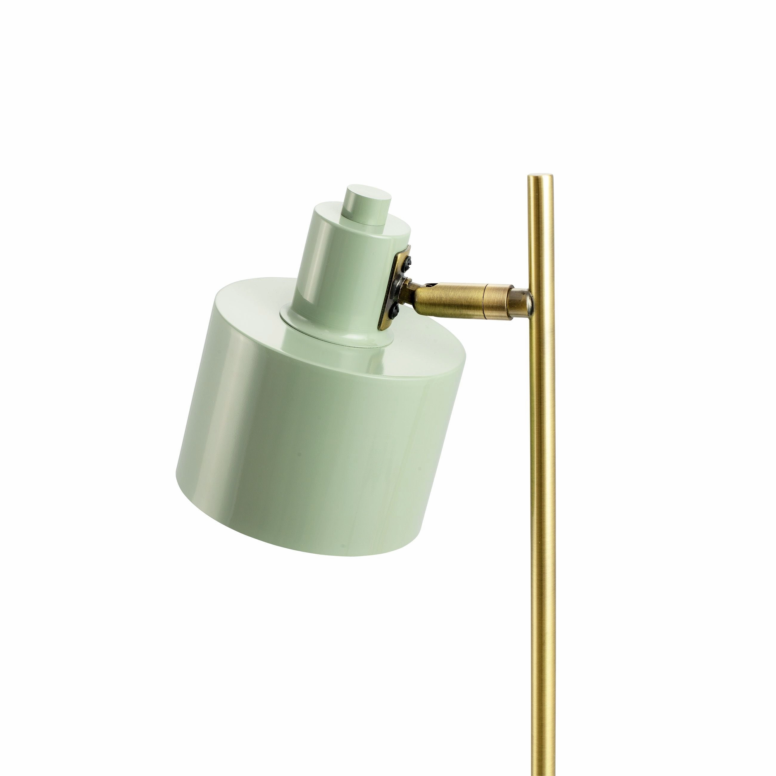 Dyberg Larsen Ocean Table Lamp, Olive/Brass