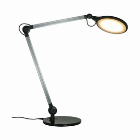 Dyberg Larsen Office Table Lamp, Black designer outdoor lamp