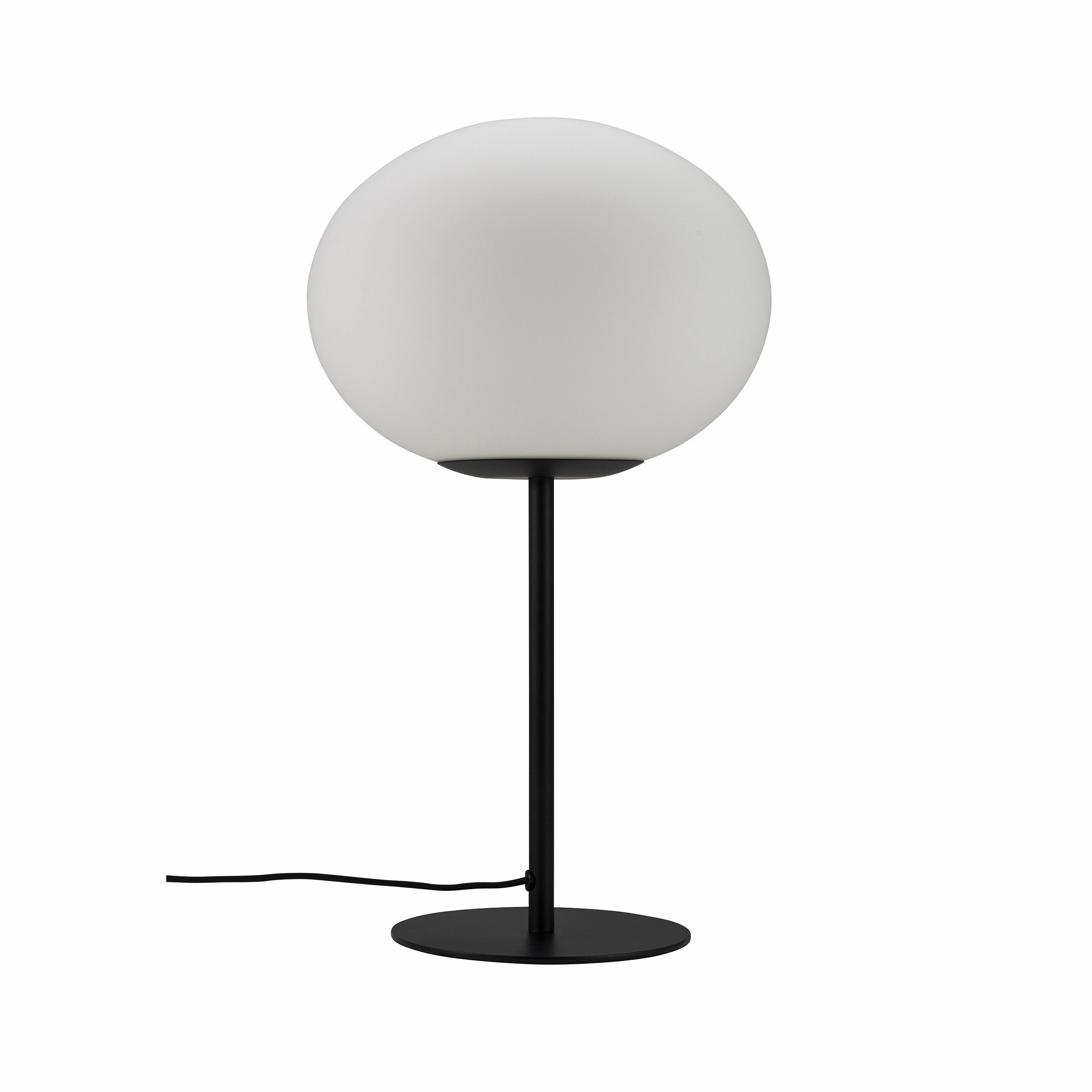 Dyberg Larsen Princess Table Lamp, Opal/Black Louis Poulsen chandelier