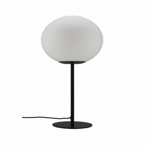 Dyberg Larsen Princess Table Lamp, Opal/Black Louis Poulsen chandelier