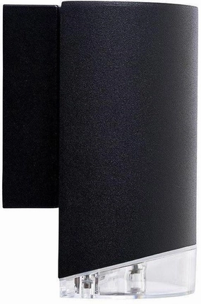 Dyberg Larsen Ribe Down Light Outdoor Wall Lamp, Matt Black ambient lighting fixture