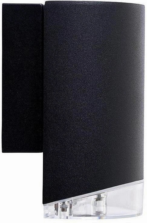 Dyberg Larsen Ribe Down Light Outdoor Wall Lamp, Matt Black ambient lighting fixture