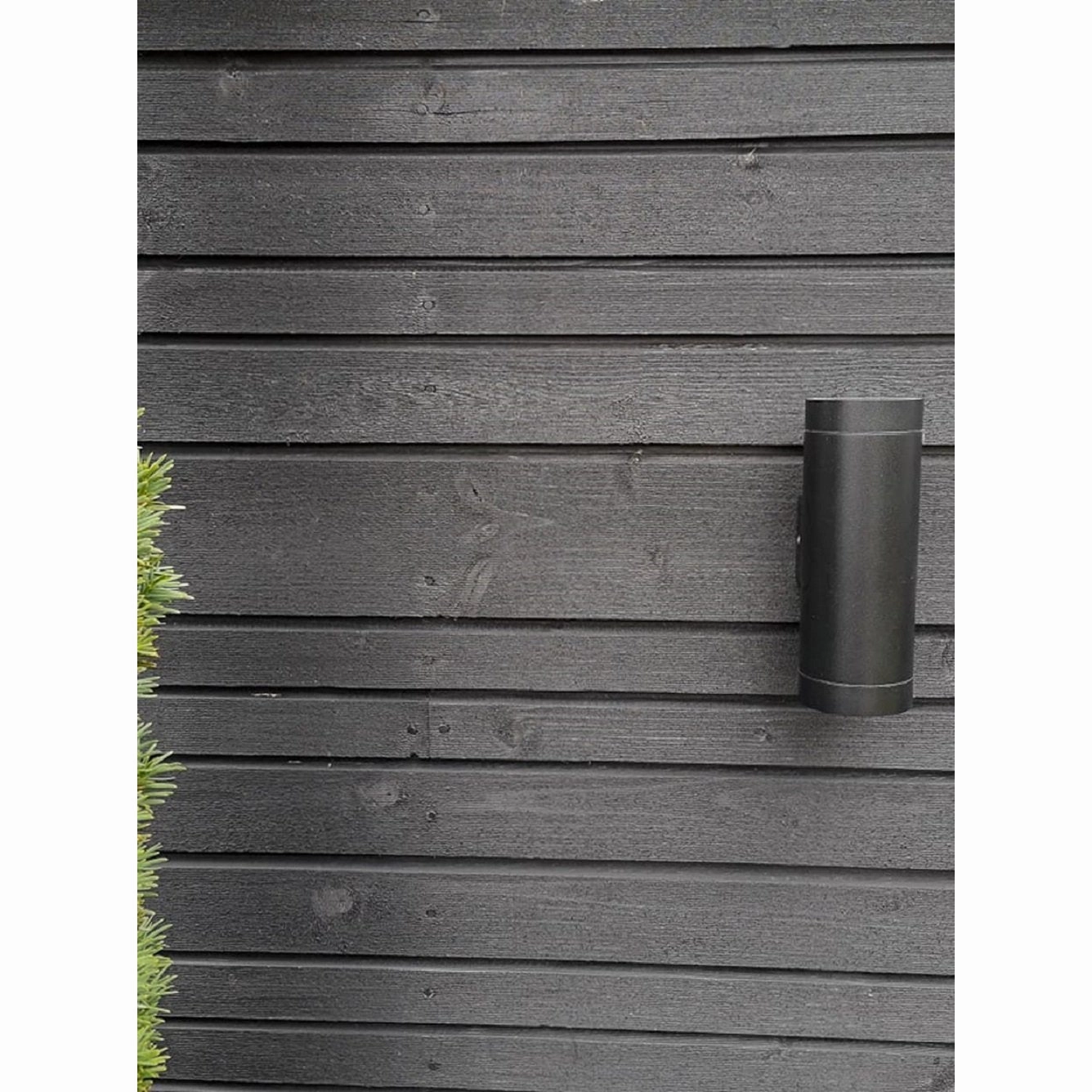 Dyberg Larsen Stege Outdoor Wall Lamp, Matt Black