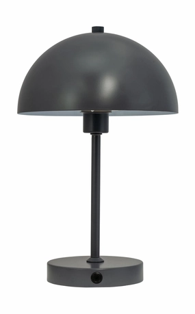 Dyberg Larsen Stockholm Led Table Lamp, Dark Grey designer outdoor lamp
