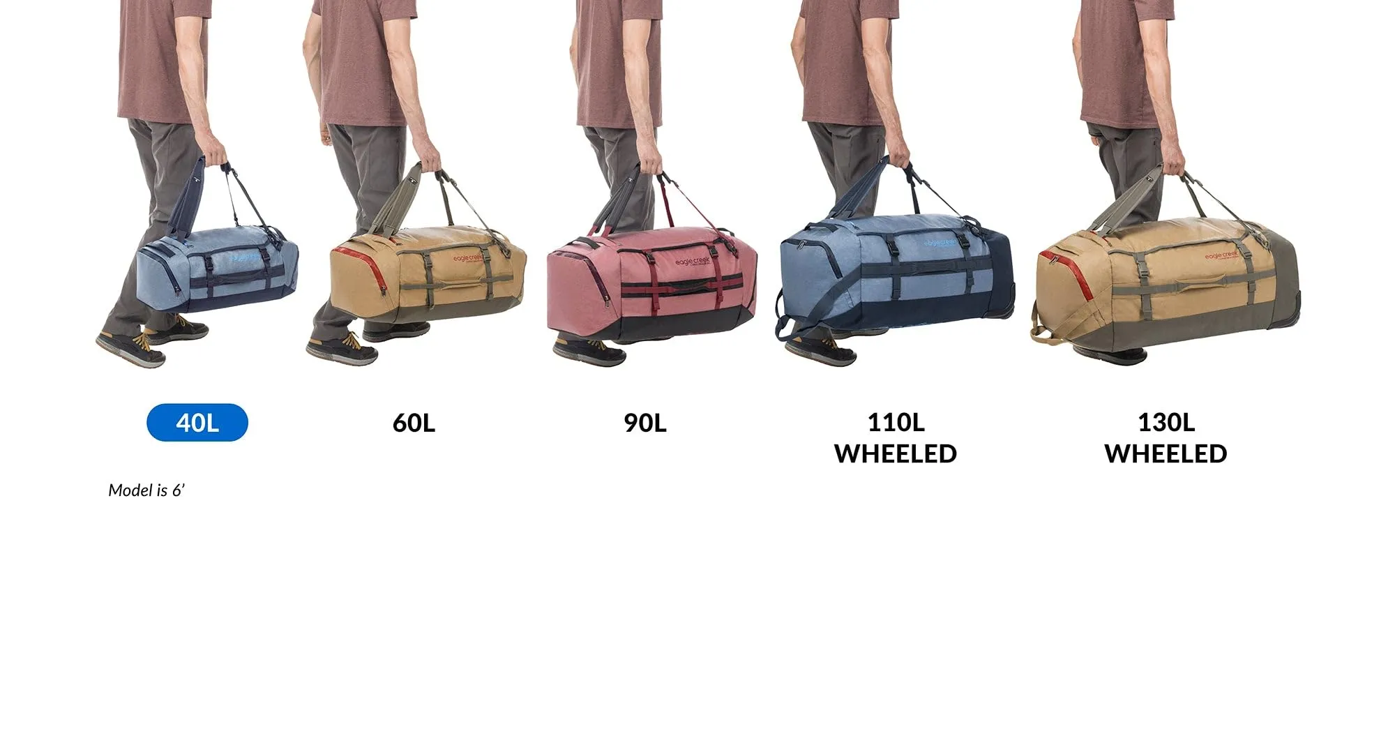 Eagle Creek Cargo Hauler Convertible Duffle Bag /Backpack Bags Eagle-Creek