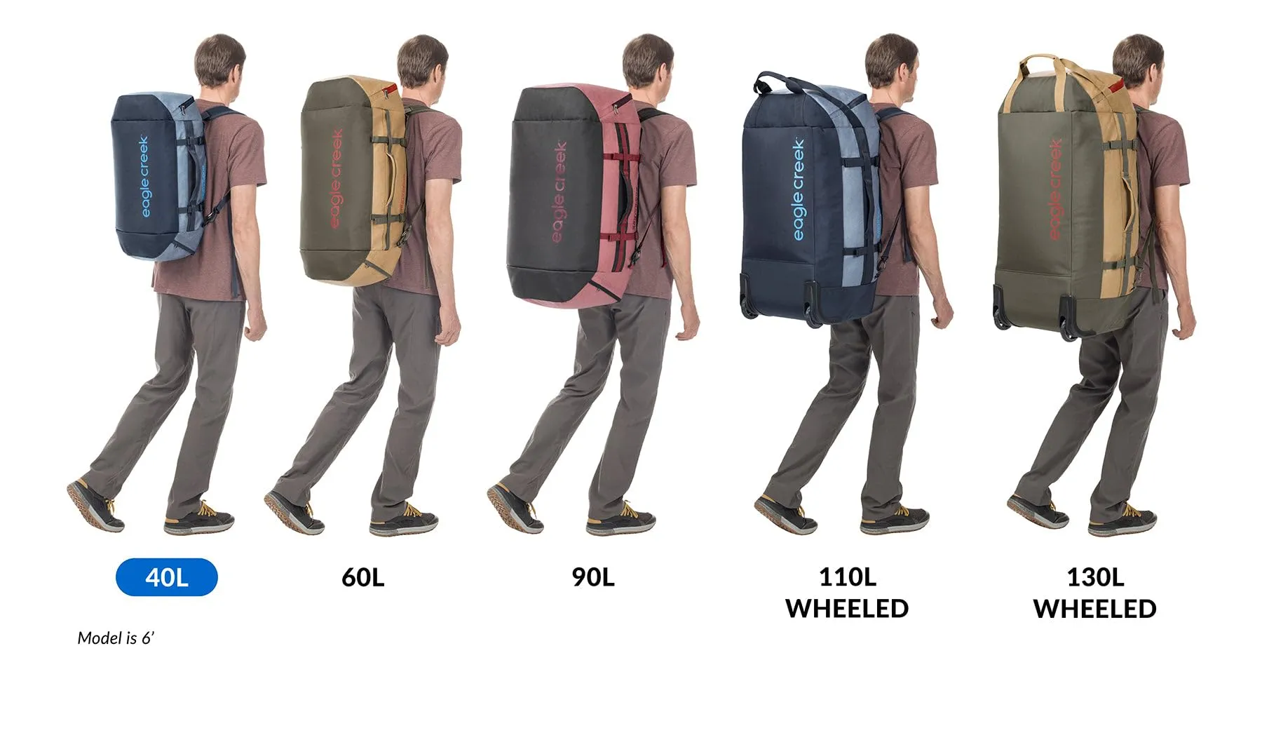 Eagle Creek Cargo Hauler Convertible Duffle Bag /Backpack Bags Eagle-Creek