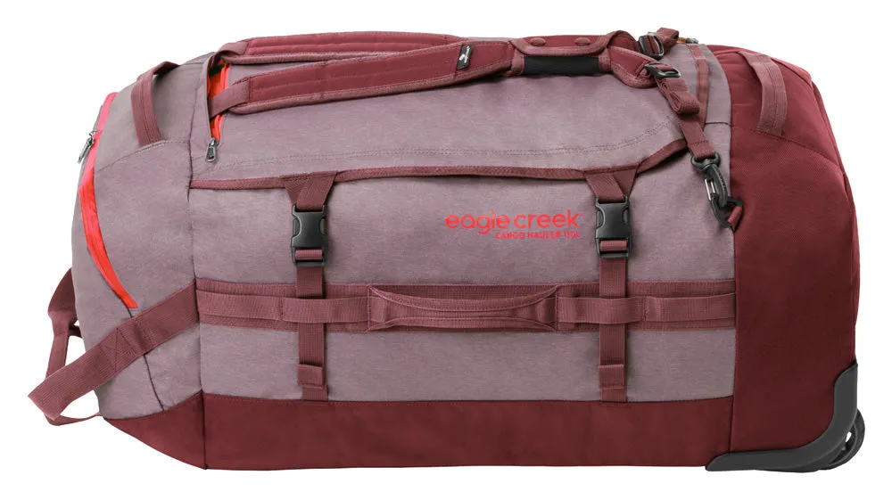 Eagle Creek Cargo Hauler Wheeled Duffel Travel Bag with Backpack Straps and Handles, Lockable U-Lid Opening, End Compartments, and Compression Straps Bags Eagle-Creek