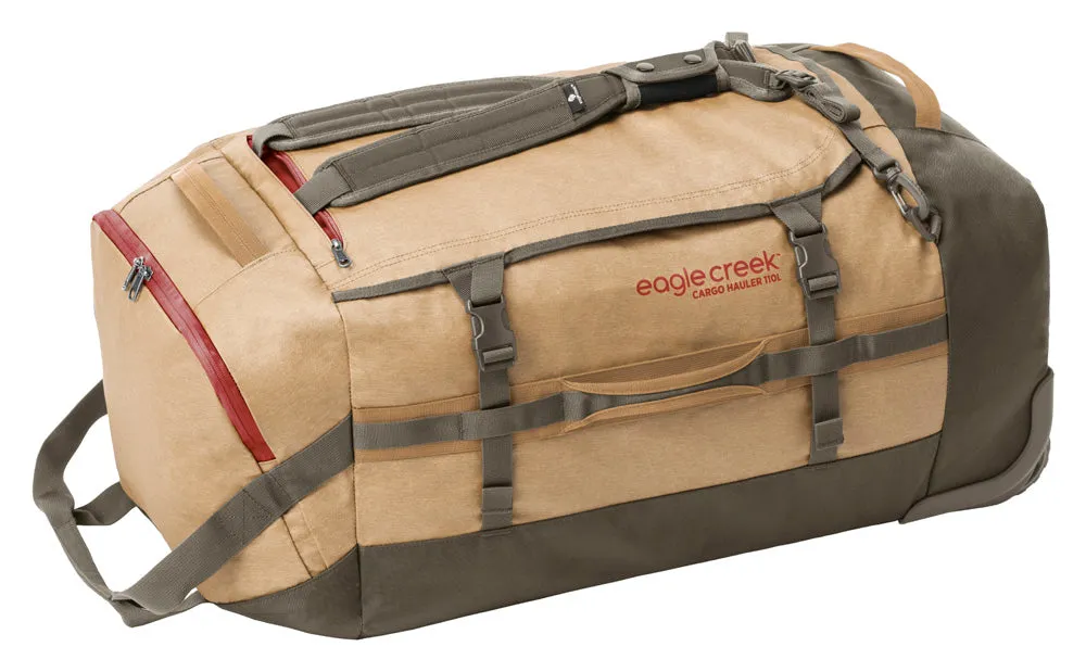 Eagle Creek Cargo Hauler Wheeled Duffel Travel Bag with Backpack Straps and Handles, Lockable U-Lid Opening, End Compartments, and Compression Straps Bags Eagle-Creek