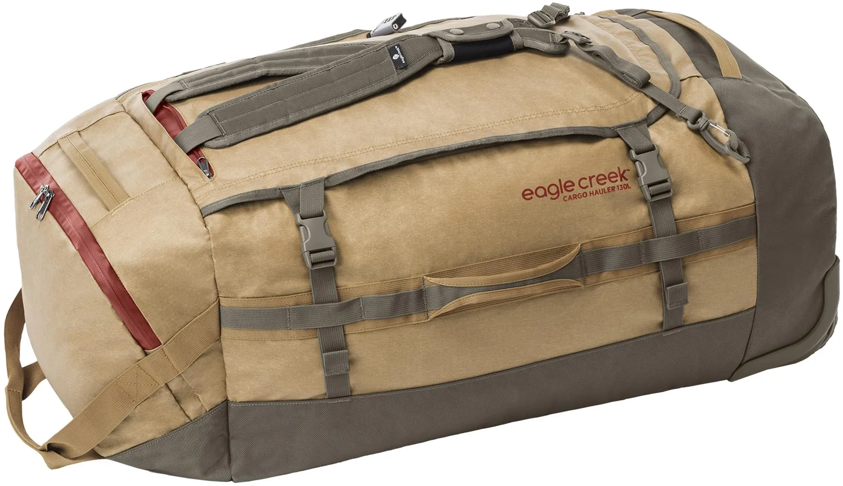 Eagle Creek Cargo Hauler Wheeled Duffel Travel Bag with Backpack Straps and Handles, Lockable U-Lid Opening, End Compartments, and Compression Straps Bags Eagle-Creek