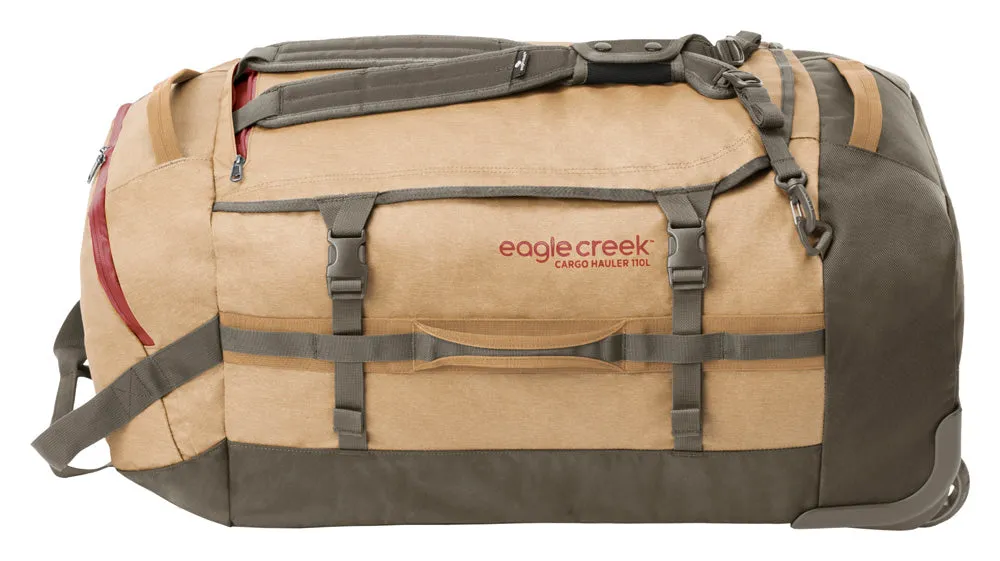 Eagle Creek Cargo Hauler Wheeled Duffel Travel Bag with Backpack Straps and Handles, Lockable U-Lid Opening, End Compartments, and Compression Straps Bags Eagle-Creek