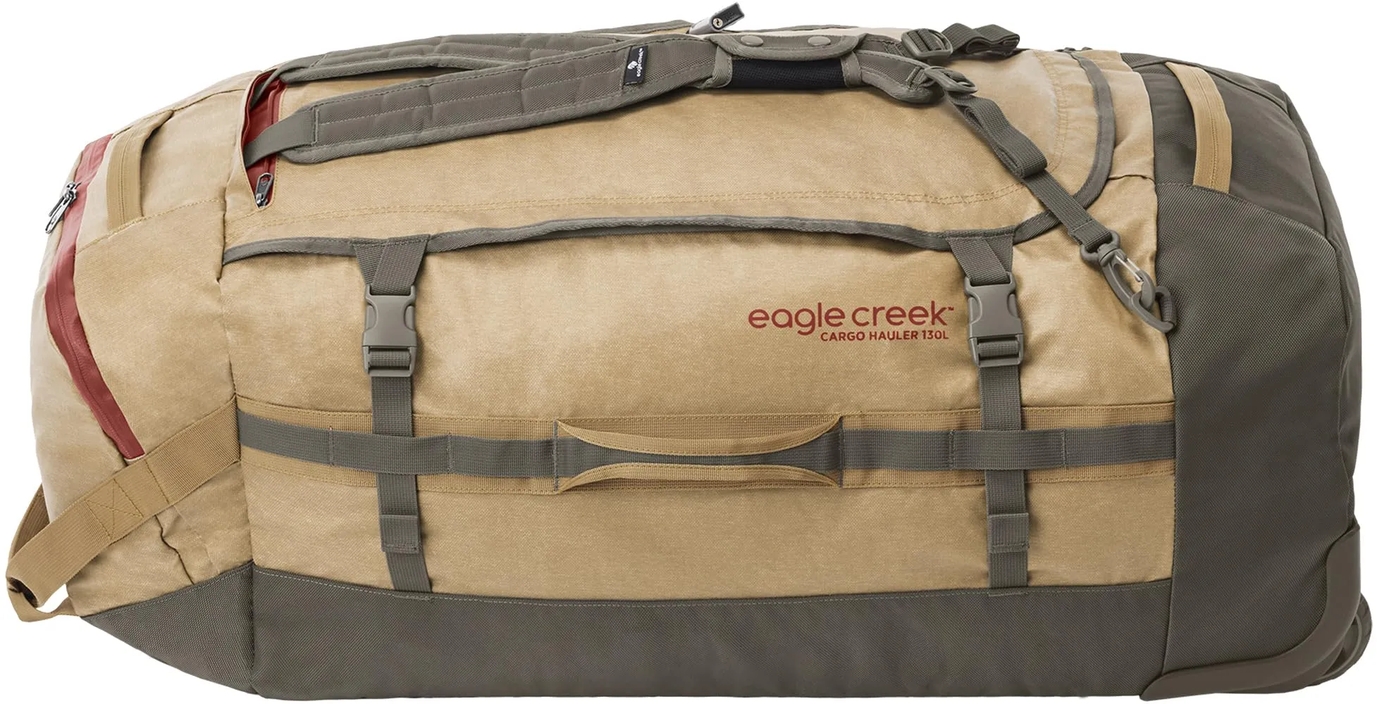 Eagle Creek Cargo Hauler Wheeled Duffel Travel Bag with Backpack Straps and Handles, Lockable U-Lid Opening, End Compartments, and Compression Straps Bags Eagle-Creek