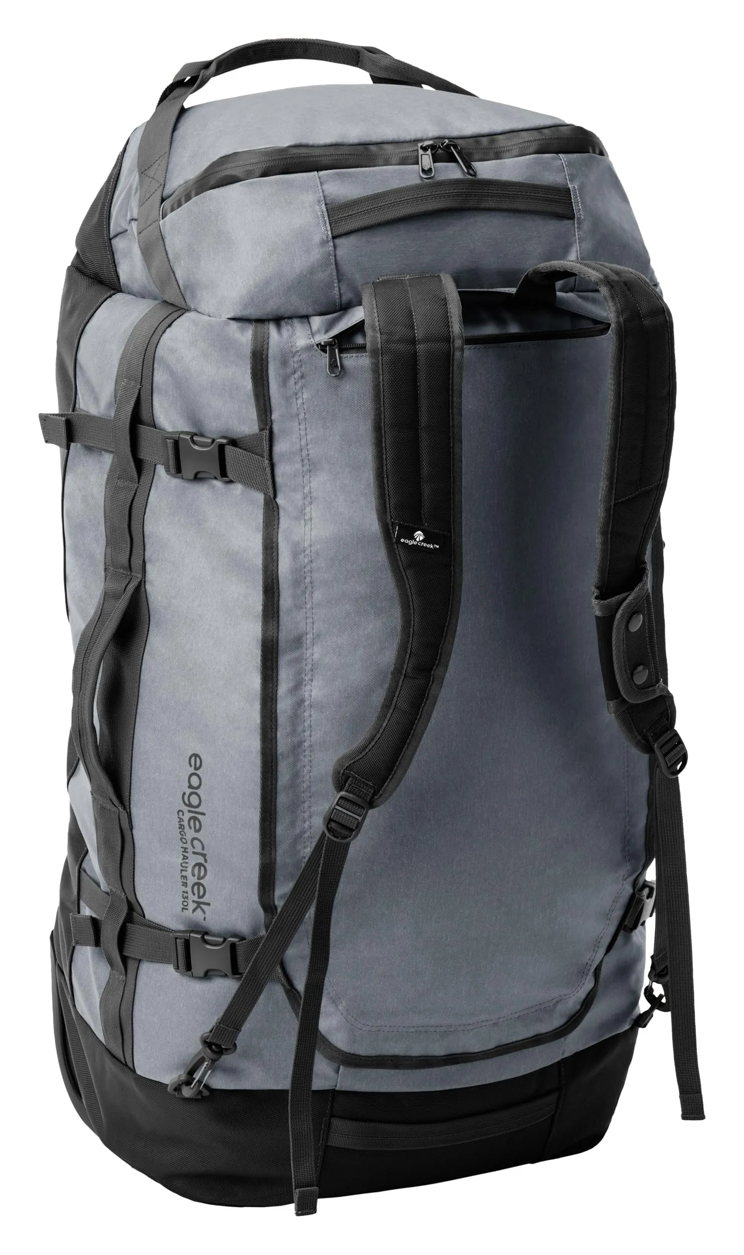 Eagle Creek Cargo Hauler Wheeled Duffel Travel Bag with Backpack Straps and Handles, Lockable U-Lid Opening, End Compartments, and Compression Straps Bags Eagle-Creek