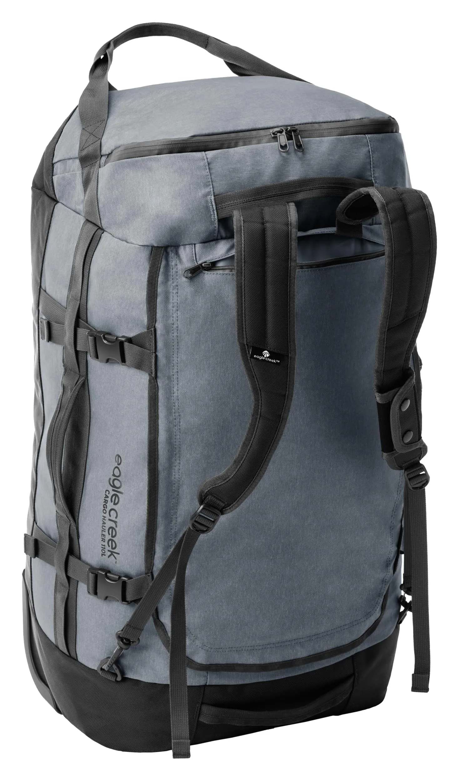 Eagle Creek Cargo Hauler Wheeled Duffel Travel Bag with Backpack Straps and Handles, Lockable U-Lid Opening, End Compartments, and Compression Straps Bags Eagle-Creek