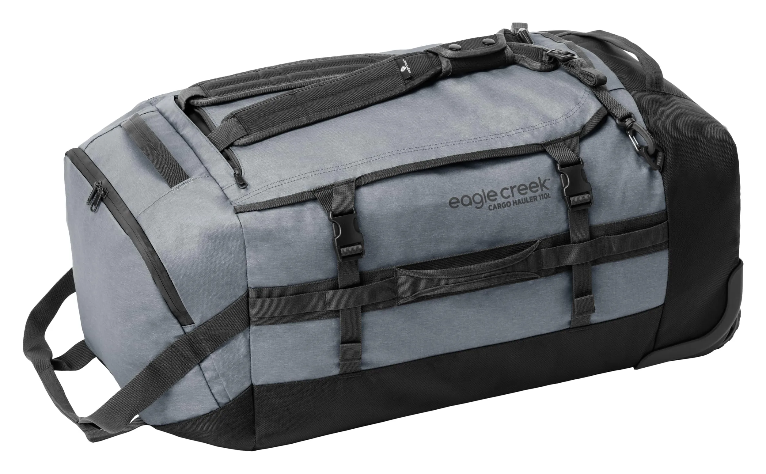 Eagle Creek Cargo Hauler Wheeled Duffel Travel Bag with Backpack Straps and Handles, Lockable U-Lid Opening, End Compartments, and Compression Straps Bags Eagle-Creek