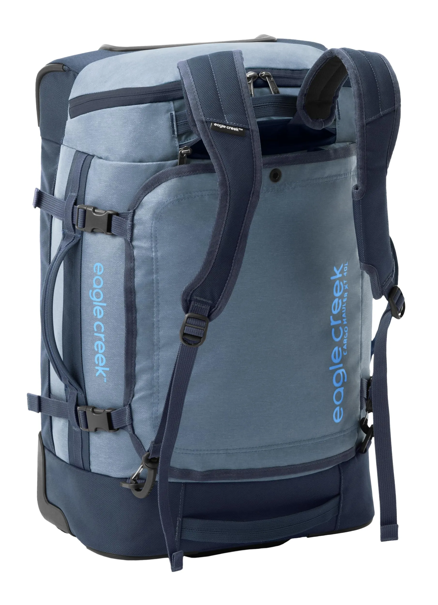 Eagle Creek Cargo Hauler XT Wheeled Luggage Duffel with Telescoping Handle and Straps, Lockable U-Lid, Top Compartment, and Compression Straps Bags Eagle-Creek