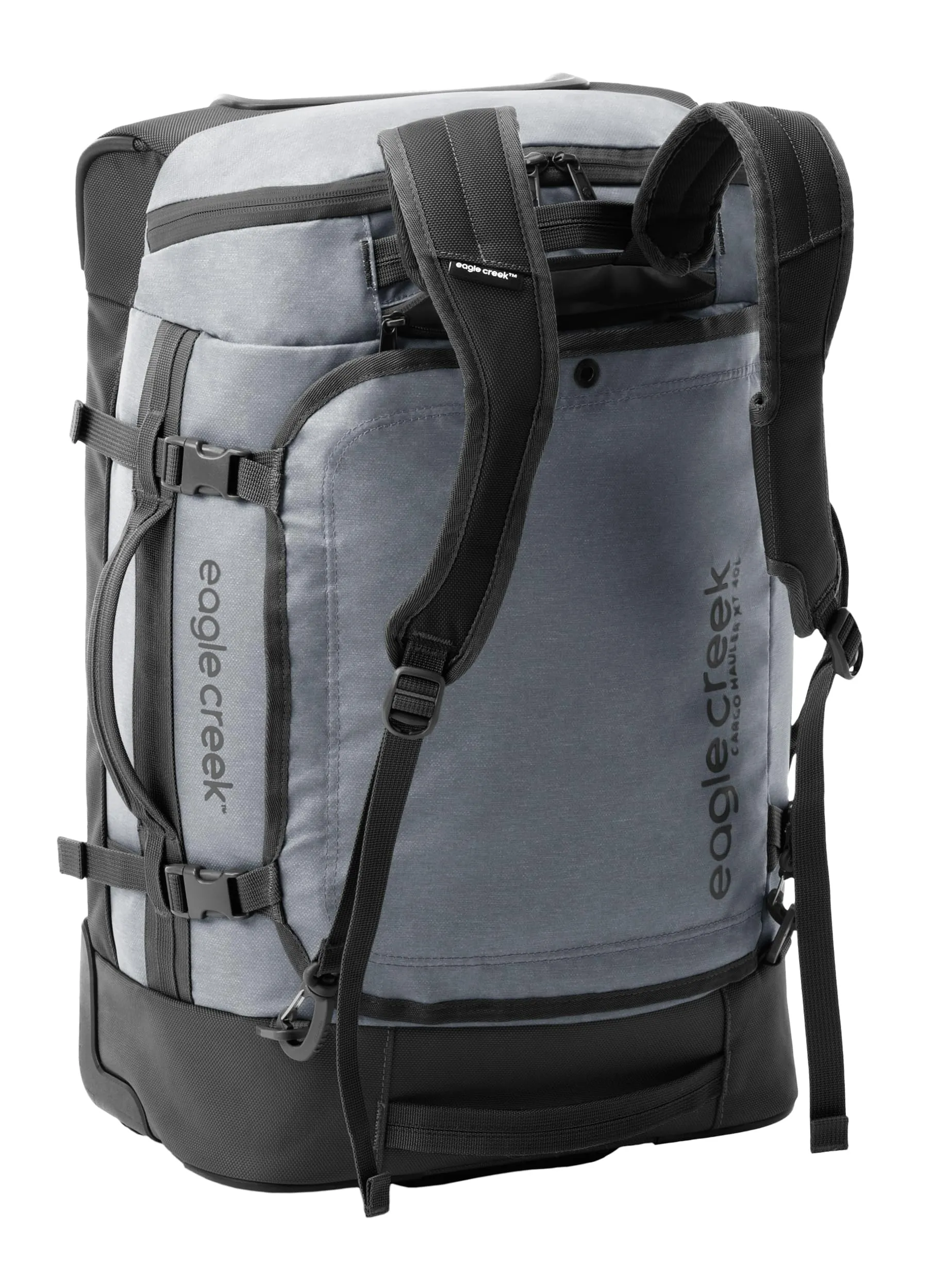 Eagle Creek Cargo Hauler XT Wheeled Luggage Duffel with Telescoping Handle and Straps, Lockable U-Lid, Top Compartment, and Compression Straps Bags Eagle-Creek
