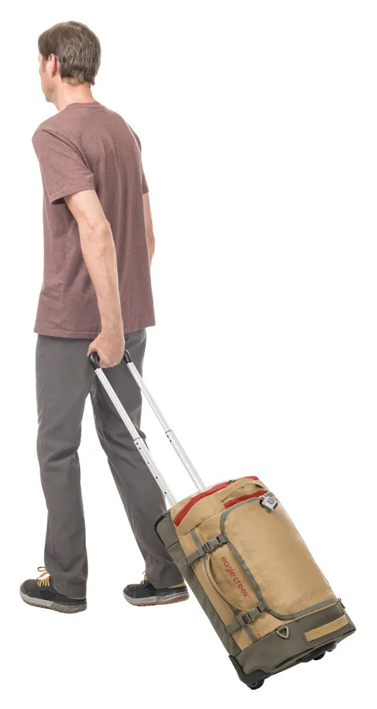 Eagle Creek Cargo Hauler XT Wheeled Luggage Duffel with Telescoping Handle and Straps, Lockable U-Lid, Top Compartment, and Compression Straps Bags Eagle-Creek
