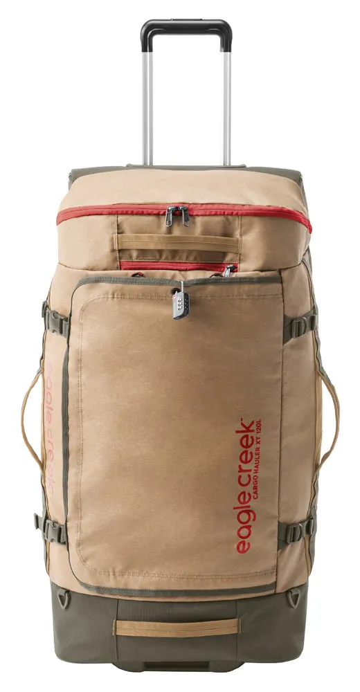 Eagle Creek Cargo Hauler XT Wheeled Luggage Duffel with Telescoping Handle and Straps, Lockable U-Lid, Top Compartment, and Compression Straps Bags Eagle-Creek