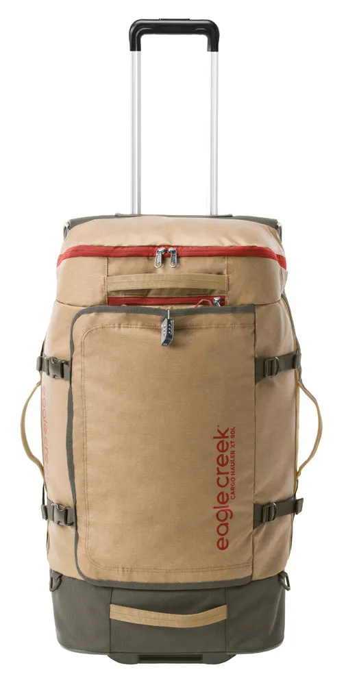 Eagle Creek Cargo Hauler XT Wheeled Luggage Duffel with Telescoping Handle and Straps, Lockable U-Lid, Top Compartment, and Compression Straps Bags Eagle-Creek