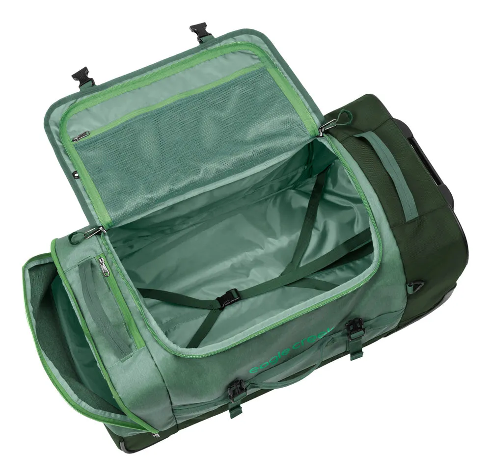 Eagle Creek Cargo Hauler XT Wheeled Luggage Duffel with Telescoping Handle and Straps, Lockable U-Lid, Top Compartment, and Compression Straps Bags Eagle-Creek