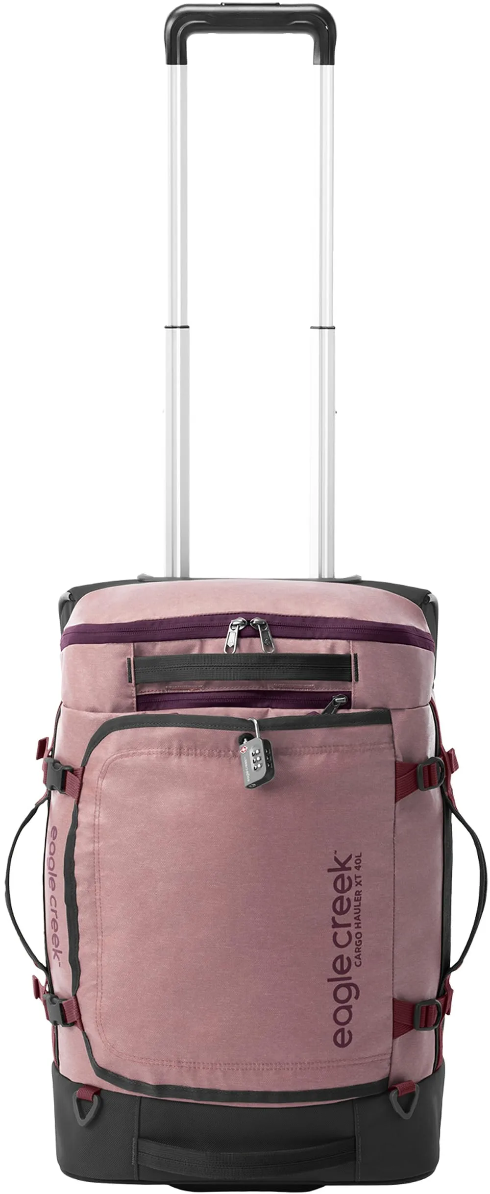 Eagle Creek Cargo Hauler XT Wheeled Luggage Duffel with Telescoping Handle and Straps, Lockable U-Lid, Top Compartment, and Compression Straps Bags Eagle-Creek