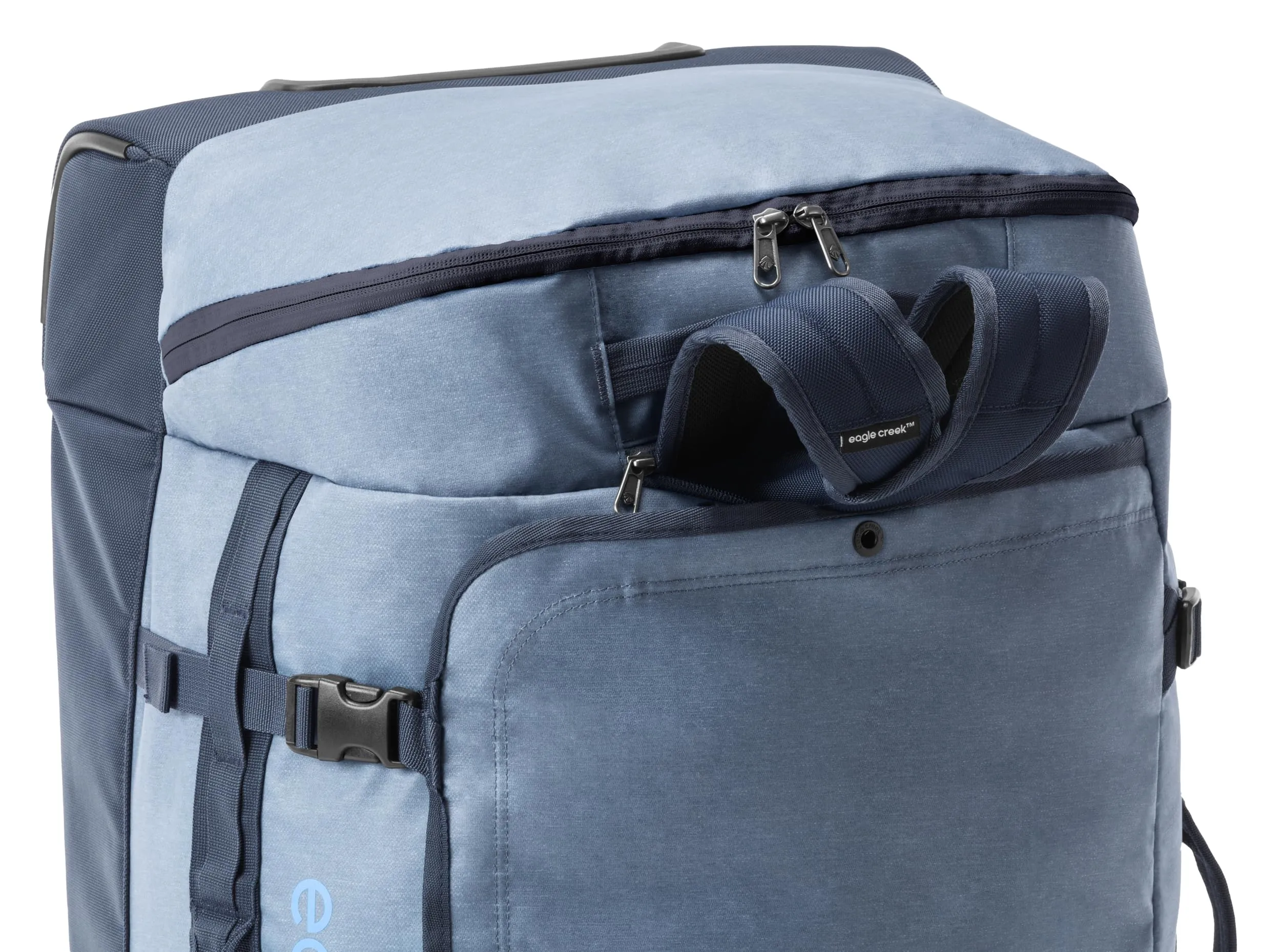 Eagle Creek Cargo Hauler XT Wheeled Luggage Duffel with Telescoping Handle and Straps, Lockable U-Lid, Top Compartment, and Compression Straps Bags Eagle-Creek